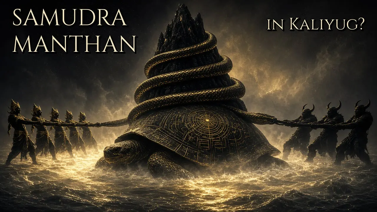 What If Samudra Manthan Was Explained in Peak Kaliyug? | Old Gods, New Code – thumbnail